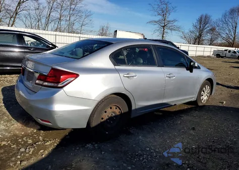 2013 Honda Civic Lx из США, поврежденный, VIN 2HGFB2F52DH594127